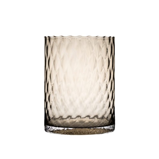 Harlekin lykt/vase medium vid lys topaz