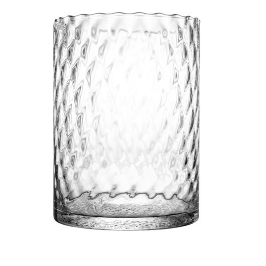 Harlekin lykt/vase medium vid klar